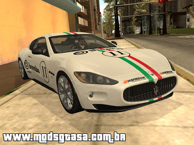 Maserati Gran Turismo S 2011 para GTA San Andreas